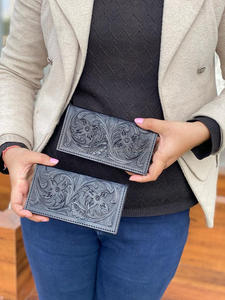 กระเป๋าคลัทช์หนังสำหรับผู้หญิงมีสีสไตล์ตะวันตกใหม่ - Product Image 2