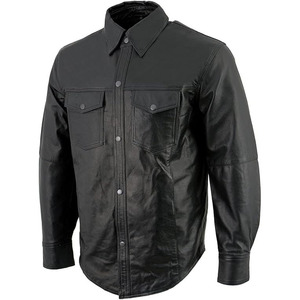 Chaqueta de Motocicleta Unisex de Alta Calidad, Chaqueta M/C con Bolsillos Utilitarios y Cinturón Lateral para Hombre - Product Image 1