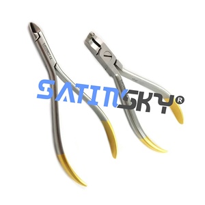 Cortador de extremo distal y cortador de ligaduras, alicates de ortodoncia Dental, Herramientas 2 uds, uso Dental de ortodoncia, excelente alta calidad - Product Image 1
