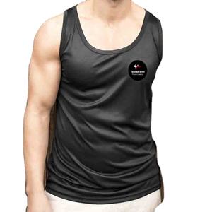 Custom Brand Sleeveless Tank Tops Personalized Cotton Polyester Dry Cool Fitness Singlet <b>Ribbed</b> Plain Gym Summer Sportswear <b>Men</b> - Product Image 1
