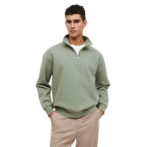 Nueva Sudadera con Capucha de Diseño de Marca para Hombre, con Cierre de Cremallera, 100% Algodón, Bordada y Personalizable - Product Image 5