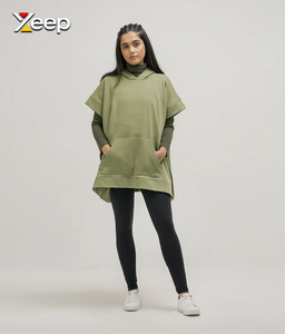 XEEP Sweat-shirts à capuche personnalisés pour hommes, en jersey tricoté, imprimés par transfert thermique, avec logo sur le devant, poche, respirants et à séchage rapide, pour l'hiver et les loisirs - Product Image 2