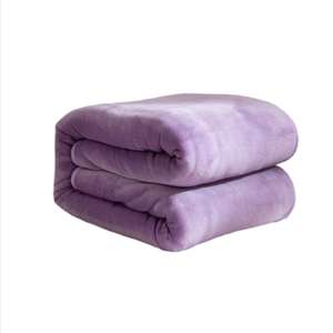 Couverture polaire en flanelle de polyester 350 g/m² de haute qualité, prête à être expédiée, taille Queen, chaude pour l'hiver, jetable pour le voyage - Product Image 2