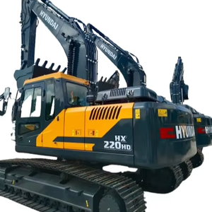 Excavadora Pesada Hyundai HX220HD de 22 Toneladas, Excavadora de Cadenas Hyundai HX220HD Usada, Maquinaria de Construcción con Motor de Inyección Directa - Product Image 1