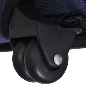 Sac de transport pour animaux de compagnie en polyester bleu pour des aventures de voyage confortables - Product Image 4