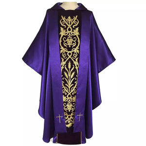 Sotana para Sacerdotes Católicos – Uniforme Clerical Personalizado de Alta Calidad, Túnica de Iglesia al por Mayor - Product Image 1