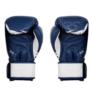 Guantes de boxeo de cuero Pu de alta calidad Training Pro OEM Tamaño personalizado Cuero Pu Diseña tus propios guantes de boxeo - Product Image 2