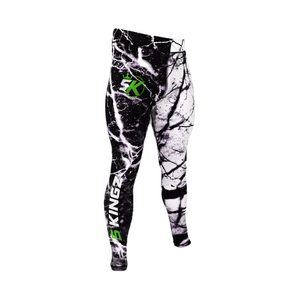 Leggings de compression tricotés personnalisés pour hommes et garçons adultes, avec motif imprimé unique, pour la gym et le fitness (vente en gros) - Product Image 1