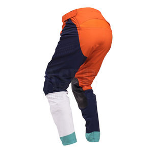 Pantalones de Motocross de Cuero para Hombre, Cintura Alta, Corte Recto, Casuales, de Algodón, con Botones, Teñido Liso, Secado Rápido y Transpirables - Product Image 3