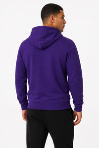 Custom Men Full <b>Zip</b> Hoodie 100% Cotton 350g Thick Fabric Solid Color Premium Winter Streetwear Zipper Hoodie - Product Image 6