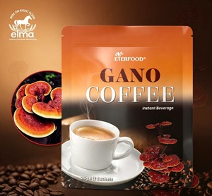 Café Instantáneo Premium 4 en 1 con Ganoderma Lucidum (Reishi), Sabor Amargo, Cafeinado, Bebida Funcional - Product Image 1
