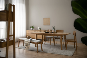 Buffet multifonctionnel en bois massif de style scandinave raffiné, luxe moderne, Toronto, montage facile, pour usage résidentiel - Product Image 5