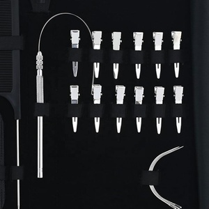 Professional 5Pcs <b>Set</b> Pink & Silver Handle Hair Extension Tools <b>Set</b> Professional Beauty Crafts Hair Extension <b>Pliers</b> <b>Set</b> by IE - Product Image 5