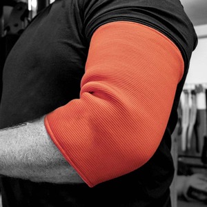 Manchons de compression en néoprène 7 mm pour coudes et genoux, avec logo personnalisé, pour haltérophilie, powerlifting, protection robuste pour la musculation. - Product Image 3