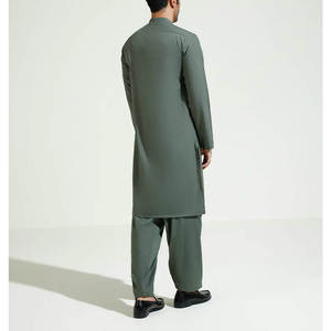 2026 Soft Cotton <b>Men's</b> Shalwar Kameez Comfortable Kurta <b>Pajama</b> <b>Set</b> High Quality Traditional Ethnic Wear Quick Dry All Seasons - Product Image 3