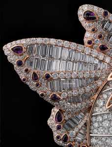 สร้อยคอจี้รูปผีเสื้อ ประดับเพชรไมโครเต็มตัว ดีไซน์หรูหรา เงินแท้ 925 สไตล์ฮิปฮอป แร็ปเปอร์ จิวเวลรี่คุณภาพสูง ผ่านการทดสอบเพชร - Product Image 6