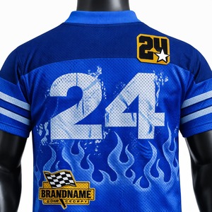 Ensemble de maillot et short de football américain personnalisé, uniforme sportif respirant, vêtements d'équipe personnalisés pour les entraînements et les matchs - Product Image 6