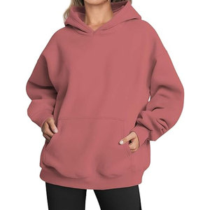 Sudaderas con Capucha Extra Grandes para Mujer, Cómodas, Disponibles en Stock, Transpirables, Ecológicas, con Logotipo Personalizable en la Parte Delantera, 100% Algodón - Product Image 1