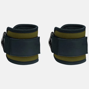 Neoprene Padded Ankle Strap for Fitness Exercise Gym Ankle Cuff Steel D-Rings Customizable Unisex - Product Image 1