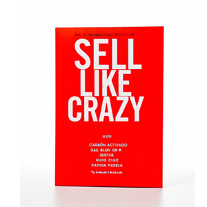 Venta Exitosa del Libro 'Sell Like Crazy' del Autor Sabri Suby, Impresión de Libros Personalizados con Tapa Blanda - Product Image 2