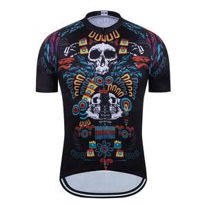 Maillot de Ciclismo para Hombre, Manga Corta, Ligero, para Bicicleta de Carretera, Secado Rápido, Tejido de Malla Transpirable con Características de Seguridad para Ciclismo Nocturno - Product Image 1