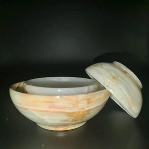 Best Quality Marble Fruit and Serving Bowl Handcrafted Decorative Bowl for Tabletop Food Presentation Available At Good Price - Product Image 6