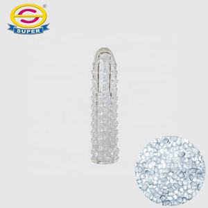 วัสดุซิลิโคน TPE TPU แบบนิ่มพิเศษเซ็กซ์ทอยโปร่งใสปรับแต่งสีได้เกรดฉีดขึ้นรูปแข็ง - Product Image 2