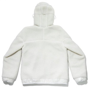 Men's Hooded Sherpa Fleece <b>Jacket</b> Thick Windproof Zipper Closure Casual <b>Winter</b> Coat Solid Color Regular Fit Loose Style - Product Image 2