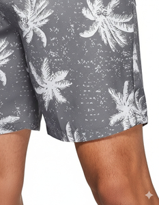 High Quality Custom 5 Inch Mens Casual Double Layer Solid Basketball Shorts Breathable Quick Dry Mid Waist <b>Elastic</b> Sports Shorts - Product Image 3
