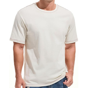 Hot Sell 240gsm 100% Cotton Basic Solid Color Drop Shoulder <b>Boxy</b> <b>T</b>-<b>shirt</b> Screen Print Sports Casual <b>Shirts</b> For Boys and Girls - Product Image 1