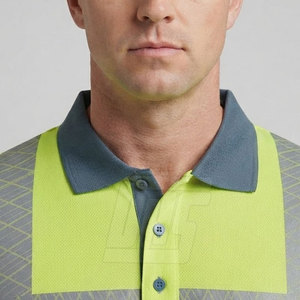 Chemises Polo Professionnelles pour Hommes, Manches Longues, Col Classique, Uniformes de Travail, Chemises Confortables pour le Personnel et les Services d'Entreprise - Product Image 5