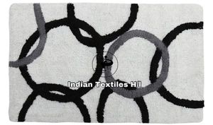 Tapis de bain en coton tufté doux de haute qualité, design unique, fabrication industrielle, vente en gros directe d'usine, par ITHL - Product Image 2