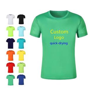 Factory Direct EU Size <b>Extra</b> <b>Large</b> 100% Polyester Custom Fitness Casual T-Shirt Solid Logo <b>Print</b> Design Fitness Custom Your Logo - Product Image 5