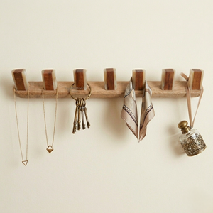 Resin Wood <b>Wall</b> <b>Hook</b> Decorative Coat <b>Hook</b> <b>Wall</b> Mounted <b>Key</b> Bag Hanger <b>Hook</b> for Bathroom Bedroom Hallway Wholesale Supplier - Product Image 1