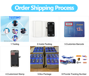Écran de téléphone portable en gros pour réparation, fourni par l'usine, compatible <span class=keywords><strong>iPhone</strong></span> <span class=keywords><strong>6</strong></span> 7 8 X XR Pro Max, écran LCD OEM JK RJ DD ZY - Product Image 3