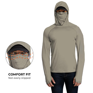 Camisa de Pesca Personalizada para Hombre, Ligera, de Secado Rápido, UPF 50, Manga Larga, Protección UV, Sudadera con Capucha para Pesca - Product Image 5