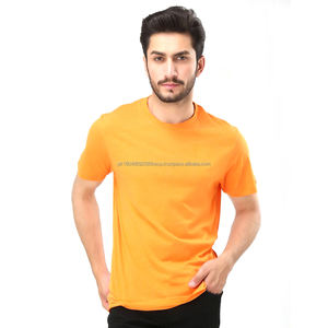 T-shirt d'été en coton pour homme à manches courtes, couleur unie, vêtements pour homme - Product Image 1