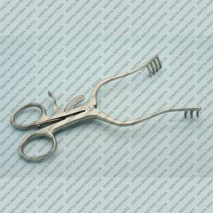 Weitlaner Retractor 6.5 Retractor ที่มีปลายแหลม3 × 4ปลายแหลมเครื่องมือผ่าตัดทั่วไปและศัลยกรรมกระดูก - Product Image 5
