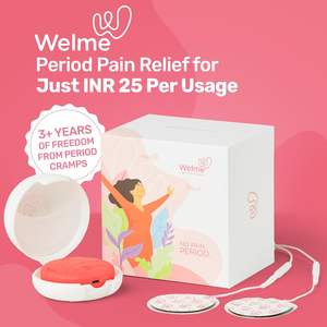 Masajeador TENS Recargable USB Welme WME para Alivio del Dolor Menstrual en Mujeres, Control de Intensidad, Portátil, Alivio de Cólicos, Uso Médico - Product Image 3
