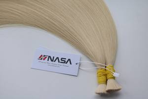 การต่อผมจํานวนมากที่ได้รับความนิยมสูงสุดผมเวียดนามจมสองครั้ง 100 กรัมสีอ่อน 26 นิ้ว - Product Image 5