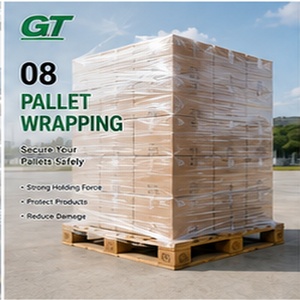 18 Mic LLDPE Soft Casting Transparent Moisture Proof Stretch Film for <b>Pallet</b> Wrapping Packaging Shrink Film Roll No reviews y - Product Image 5