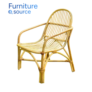 Silla de Ratán de Bambú Hecha a Mano, Cómoda, Impermeable, Ligera, con Movimiento de Balanceo, Espuma, para Interiores y Exteriores, Muebles para el Hogar y Cafeterías, OEM - Product Image 1