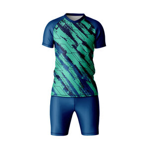 Uniformes de fútbol sublimados al por mayor, conjunto de uniforme de fútbol reversible, camiseta y pantalón de fútbol, uniformes deportivos para exteriores - Product Image 3
