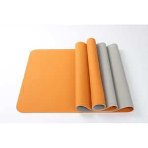 Tappetino Yoga Premium Bicolore in TPE, Attrezzatura per Esercizi di Alta Qualità - Product Image 1