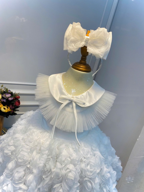 white graduation dress short Cicinia Bubble Hem White Graduation Dresses Short A-line Off The Shoulder Mini Dress main image 0