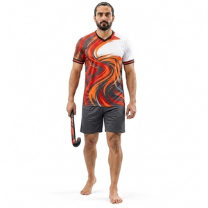 Tenue de sport personnalisée pour le hockey, en tissu respirant et léger, uniforme de hockey léger et respirant, vêtements d'équipe haut de gamme. - Product Image 4