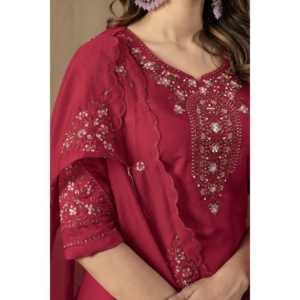Ensemble élégant Kurti, pantalon et dupatta pour femmes - Product Image 2
