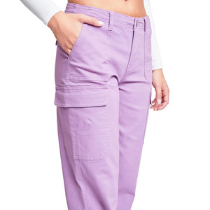 Outerwear Best Stylish Cargo Pants Outdoor Wear Fashionable Good Quality Customized Logo Cargo Pants For Women's - Product Image 5