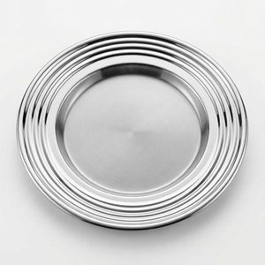 Espejo Decorativo Tarangini de Acero Inoxidable SS304 Hecho a Mano, de 18 cm, con Borde Ondulado, para Hogar u Hotel - Product Image 2