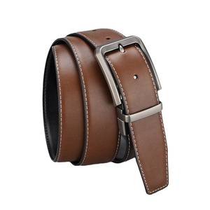 Cinturón de Cuero Genuino para Hombre con Hebilla de Aleación, Estilo Casual de Negocios, Venta Caliente 2026, Logotipo Personalizado - Product Image 2